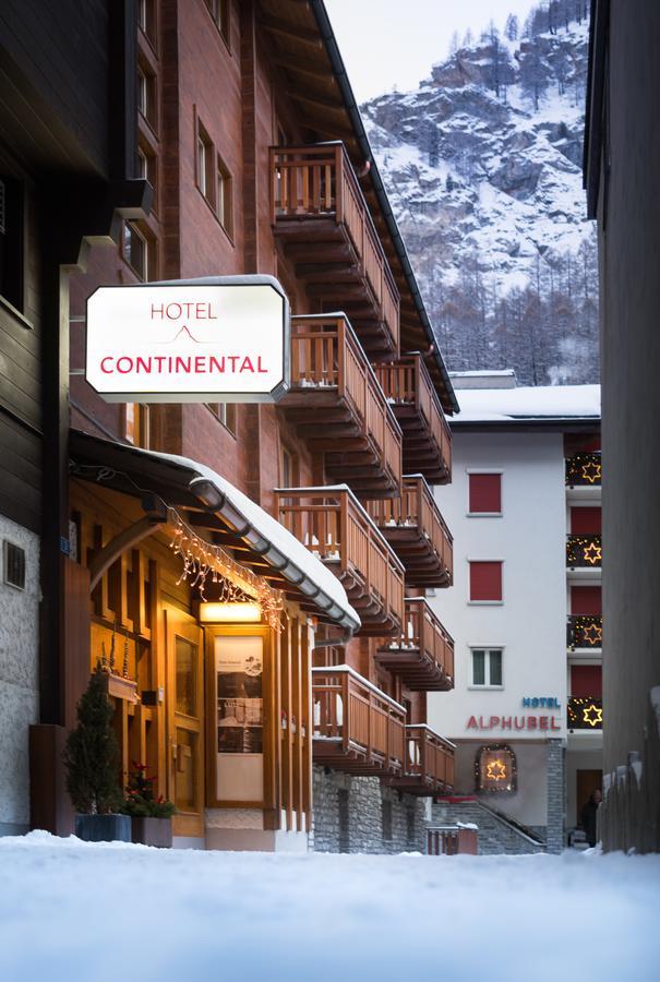 Hotel Continental Zermatt Bagian luar foto